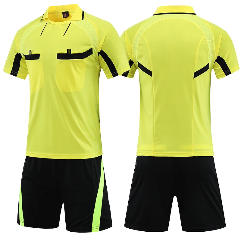 Personal Design New Soccer Referee Uniforms Thai Quality Soccer Jersey Referee Football Shirts Sports wear Kit