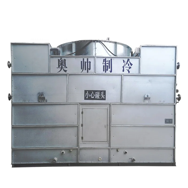 250m3/hr High Efficiency Aluminum-zinc Plate Closed Cooling Tower Price