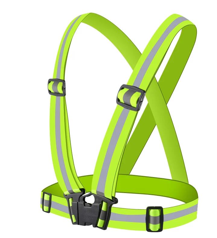 Red Reflective Night Running Vest