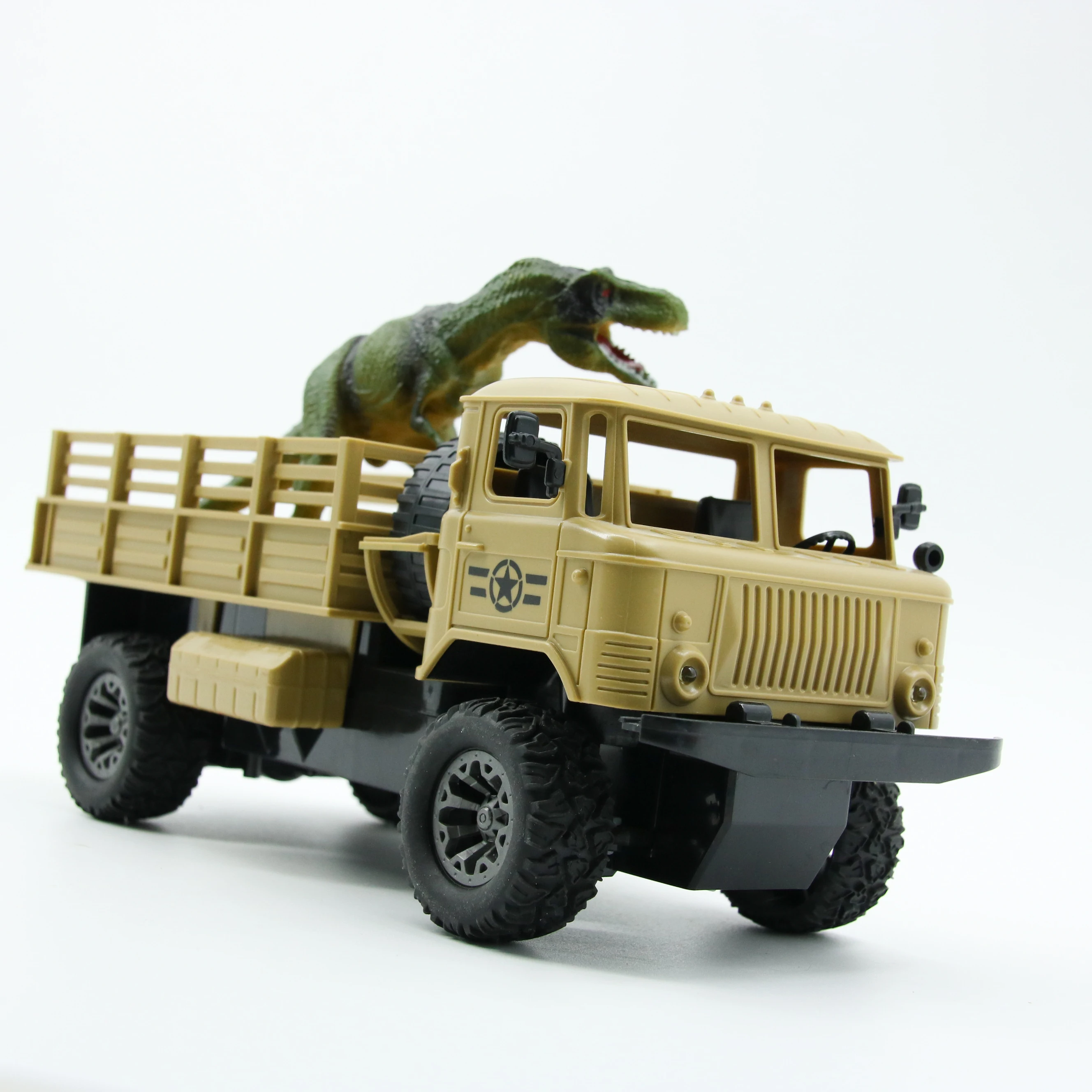 Remote control four-wheel drive military truck 6WD climbing off-road vehicle model remote control