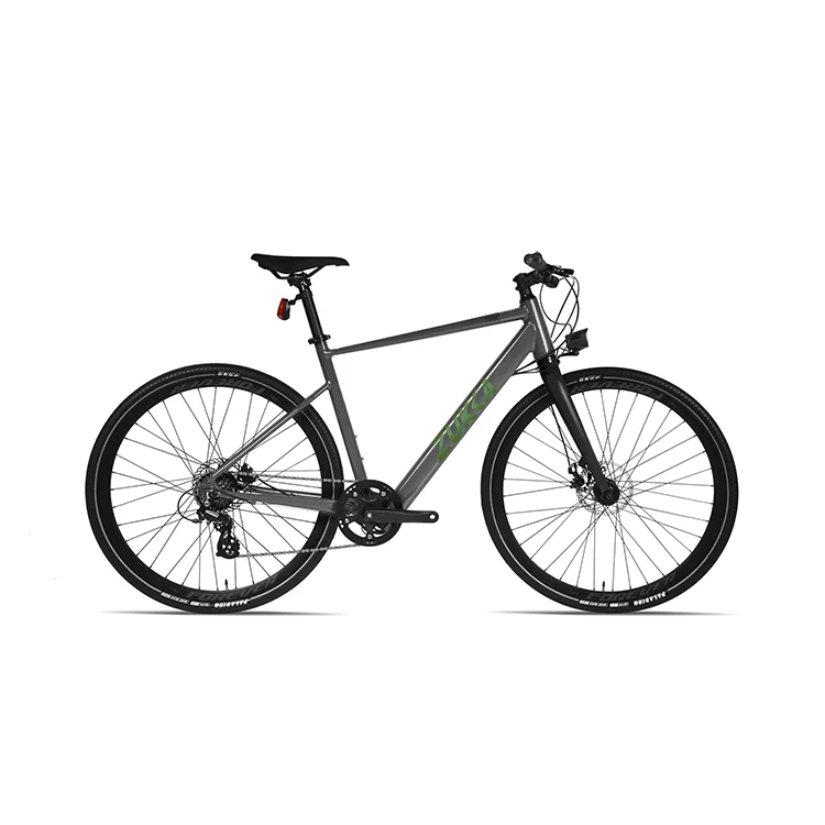 700C Electric Road Bike With 36V250W Motor And Straight Handlebar
