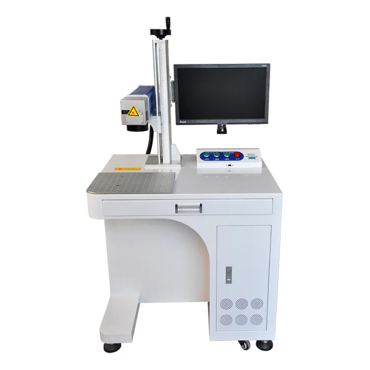 50W Leg Case 55w Head Paper Machines Keyring Laser Marking Machines Numbers Iron 3D Army Pvc 20W 100w Fiber Laser Bench-top