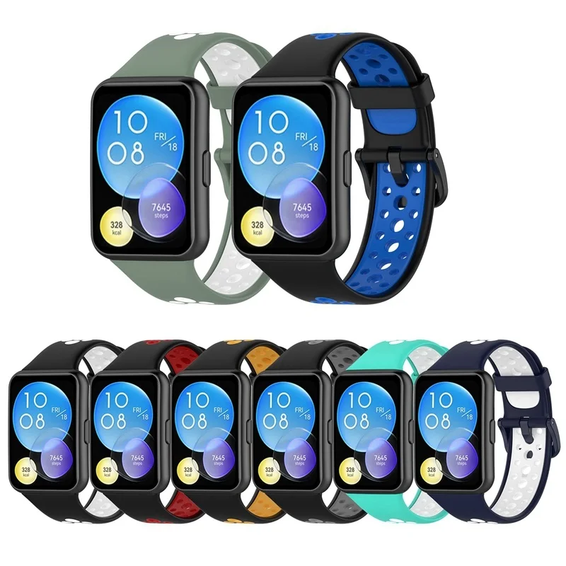 Ремешок силиконовый для смарт-часов Huawei Watch Fit 2 Active Edition
