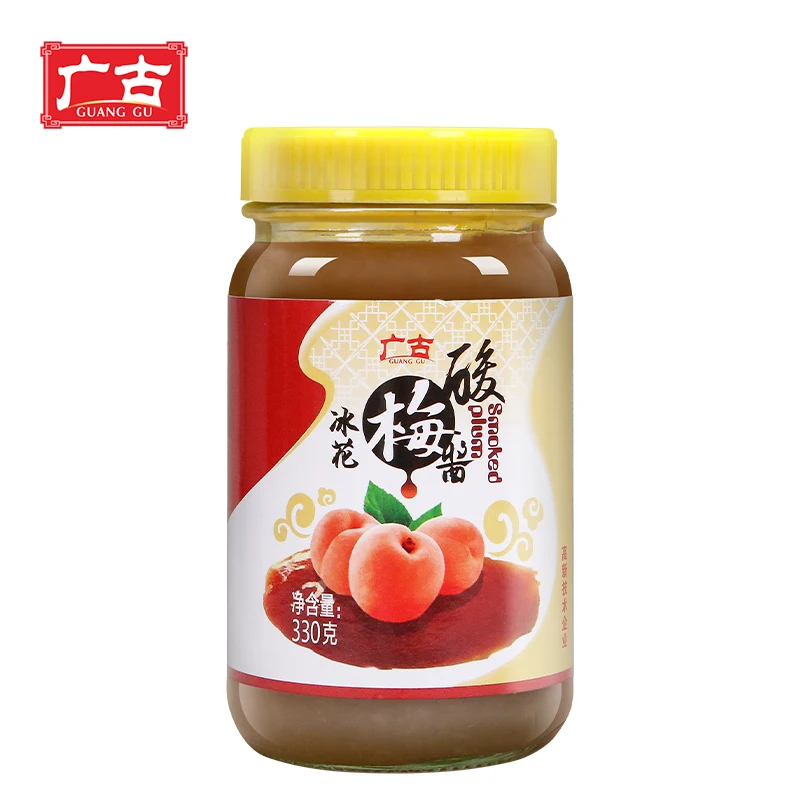 Seasoning Sauce for Roast Goose 330g Glass Bottle Packing Plum Sauce Dipping Paste