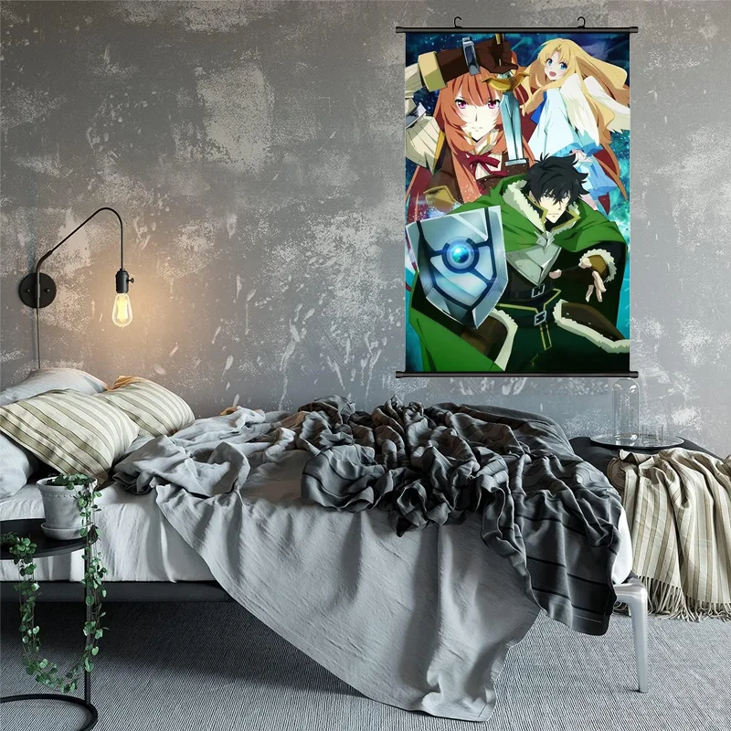 Art Canvas Poster Print wall Hanging Poster Frame Personalized Wall Scroll Movie Anime Hanging Poster For Room Decoration