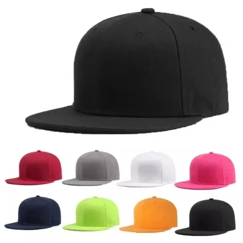 High Quality Hip pop Cap Oem Gorras 3D Embroidered Custom Logo 6 Panel For Men Cotton Acrylic Snapback Caps