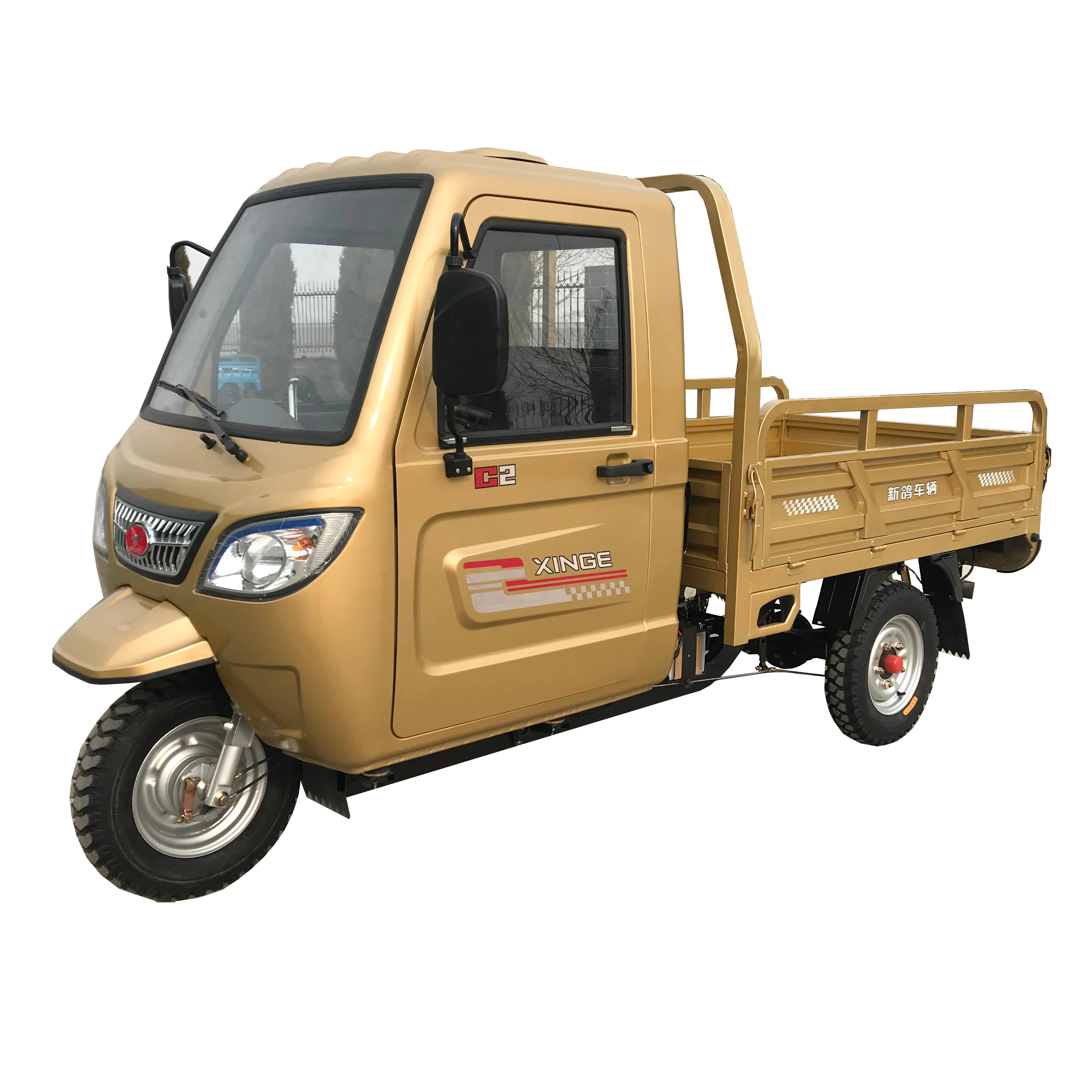 250CC Water Cooled gasoline diesel tricycle tuk tuk  trimoto electrica