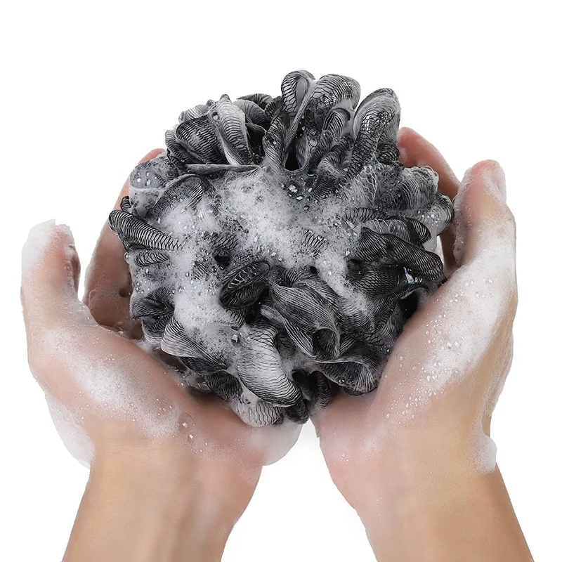 Shower Puff 50g Bath Loofahs Pouf Sponge Bubble Mesh Bulk Puffs Large Shower Sponge Loofah Bath Sponge
