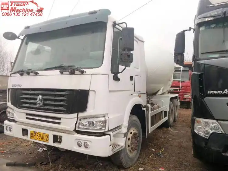 
Sinotruk brand used cement mixer truck price 