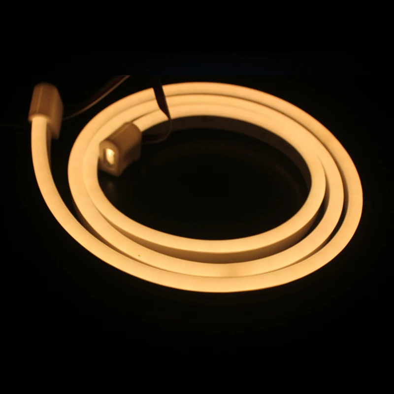 Outdoor IP68 Waterproof 3000K 4000K Warm White LED Neon Flex Hose 24V