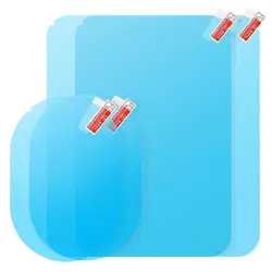 Automobile rear-view mirror rain proof film anti glare waterproof windshield anti fog film