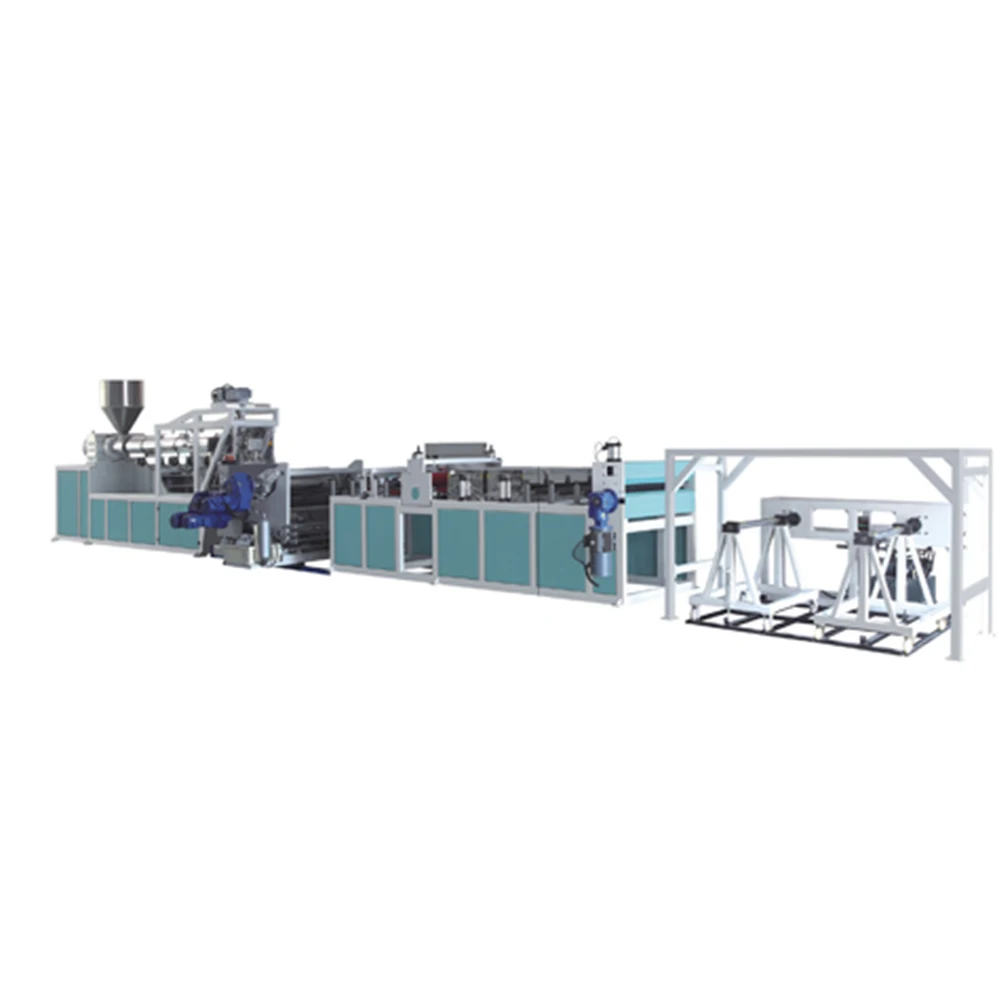 
Press Roller PP PS Plastic Sheet Extruder Making Machine Extrusion Production Line 