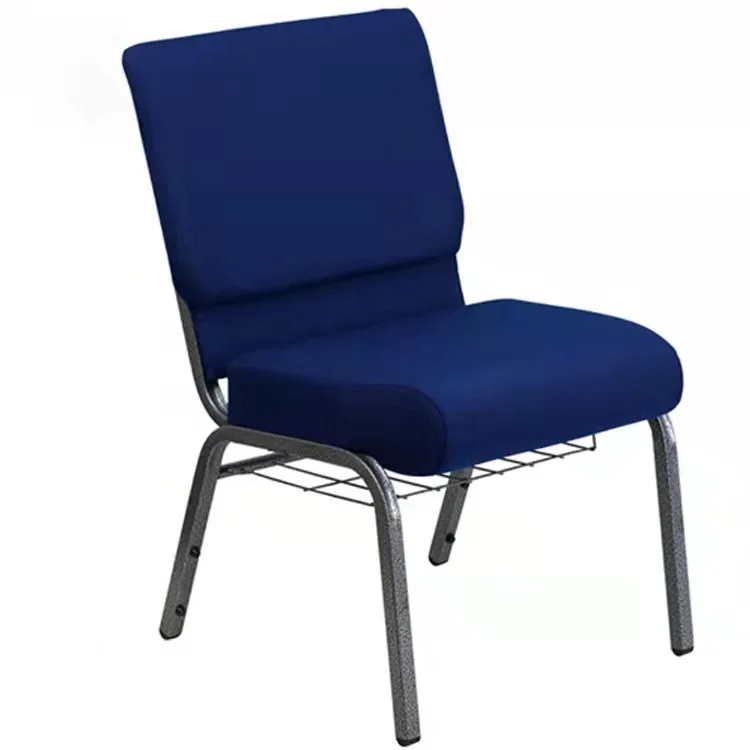 Factory Upholstered Chair Interlocking Church Chair