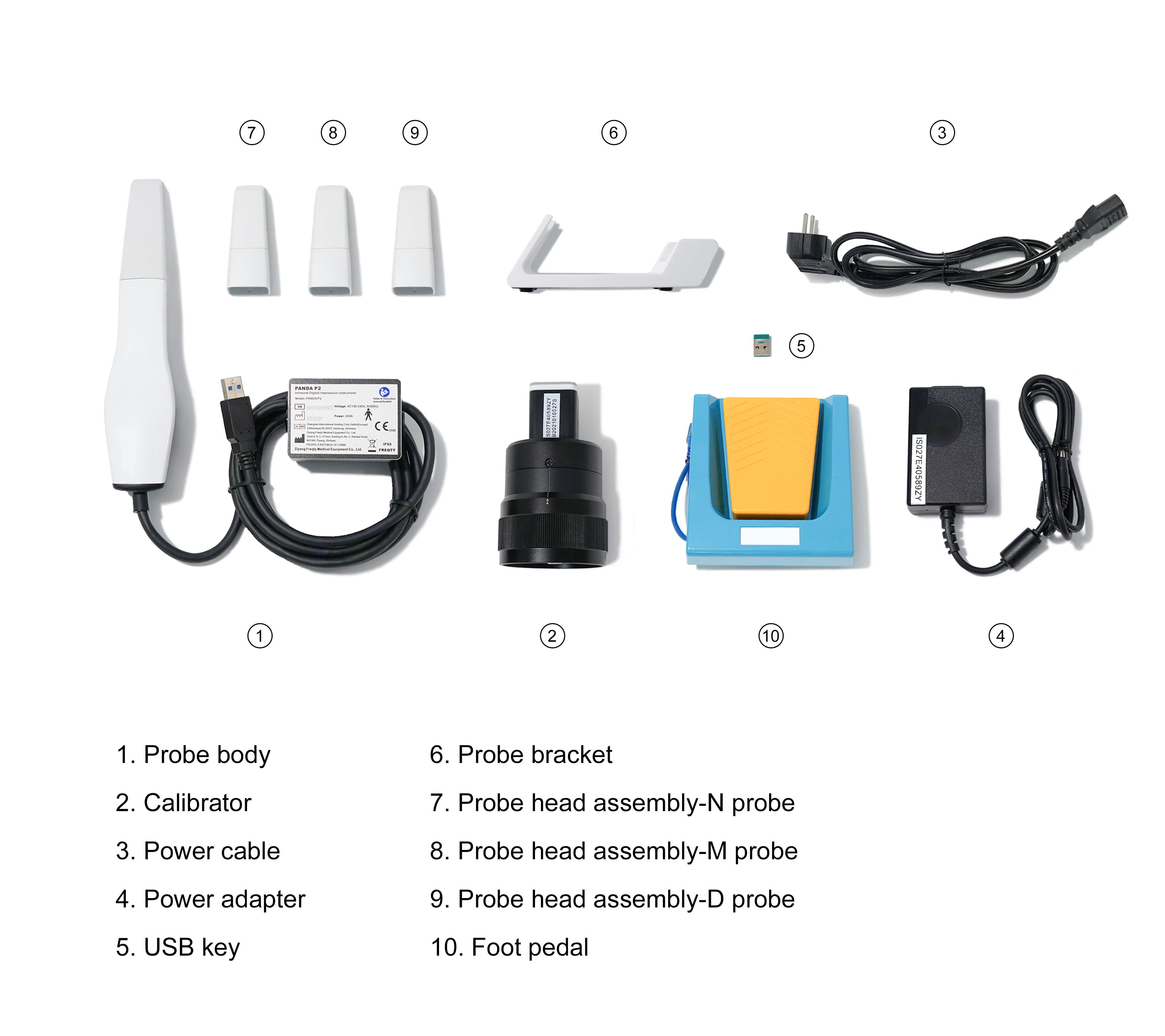 Hot Model Chinese Brand Panda 2 Dental Intraoral Scanner Automatic Calibration