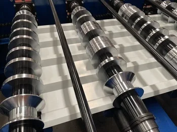 Deck Trapezoidal Ibr Roof Wall Panel Production Line Cold Roll Forming Making Machine
