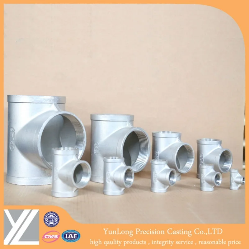 150# Stainless Steel 304 316 Pipe fittings with BSP thread nipple reducing and equal coupling unions