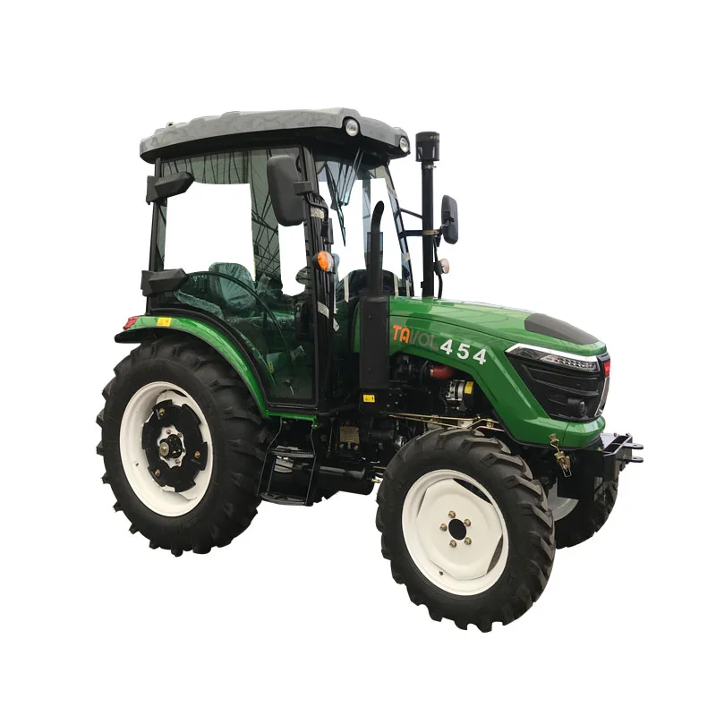 New Type 40 HP  45hp 50 HP 60 HP Mini Tractor with front and rear loader Farming Tractor Made in China
