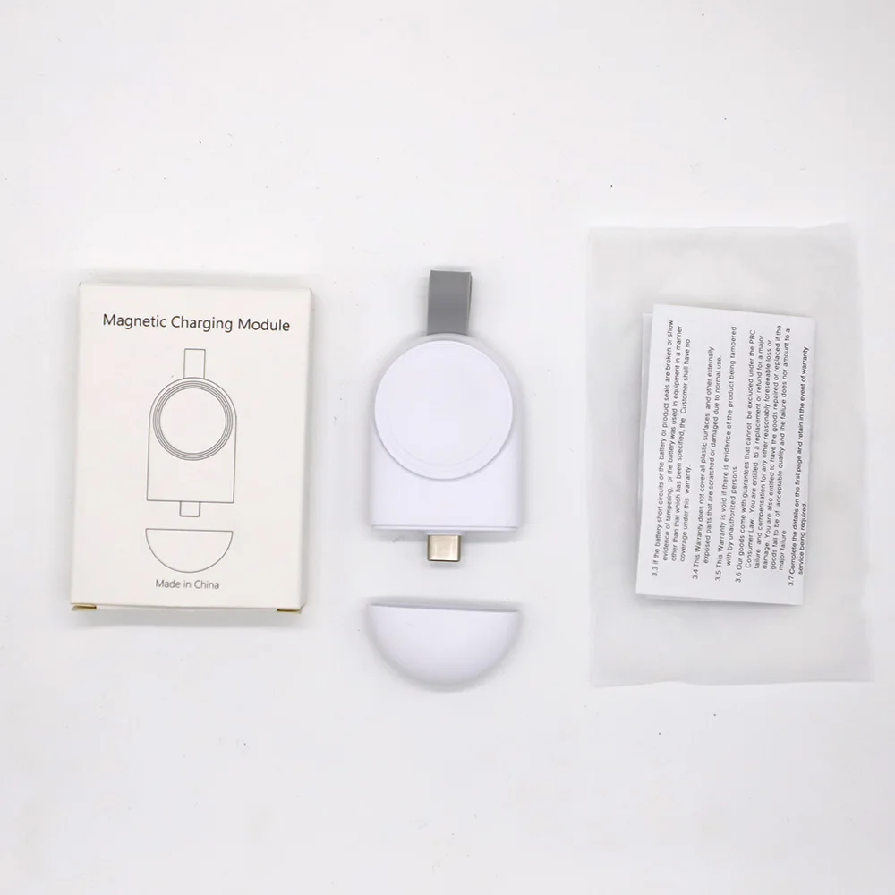 Wholesale Portable magnetic wireless charger Qi Wireless Charging Smart apple watch  wireless charger