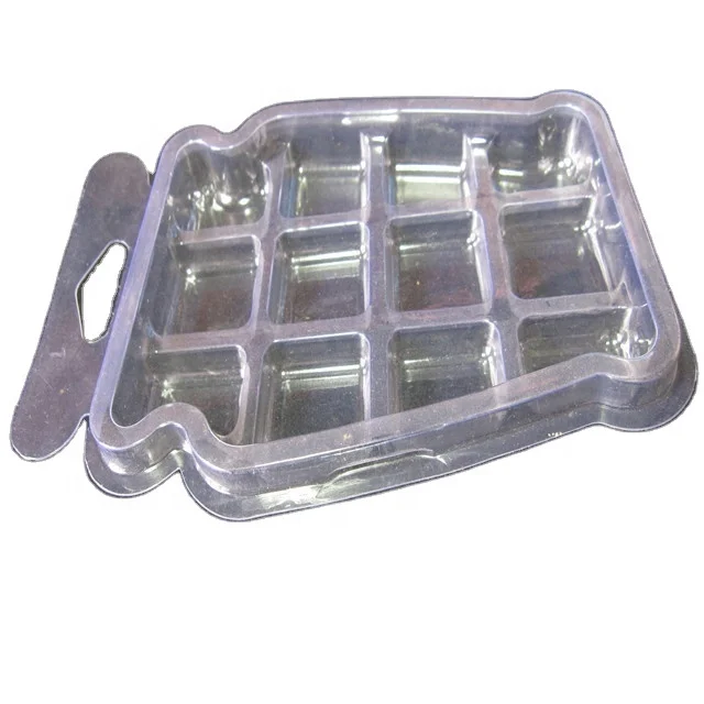 Оптовая продажа пластиковых свеч из соевого воска раскладушка формы упаковки Раскладушки Пресс-Форм пакет дисплей лоток