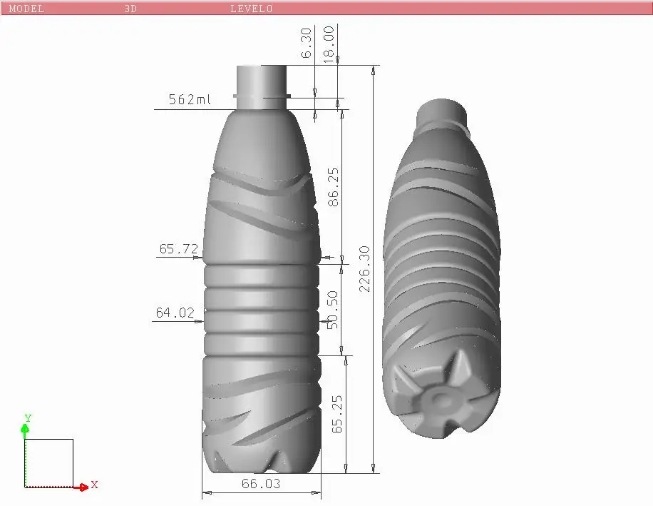  Китай производитель 2 полости Автоматическая pet бутылка выдувного формования