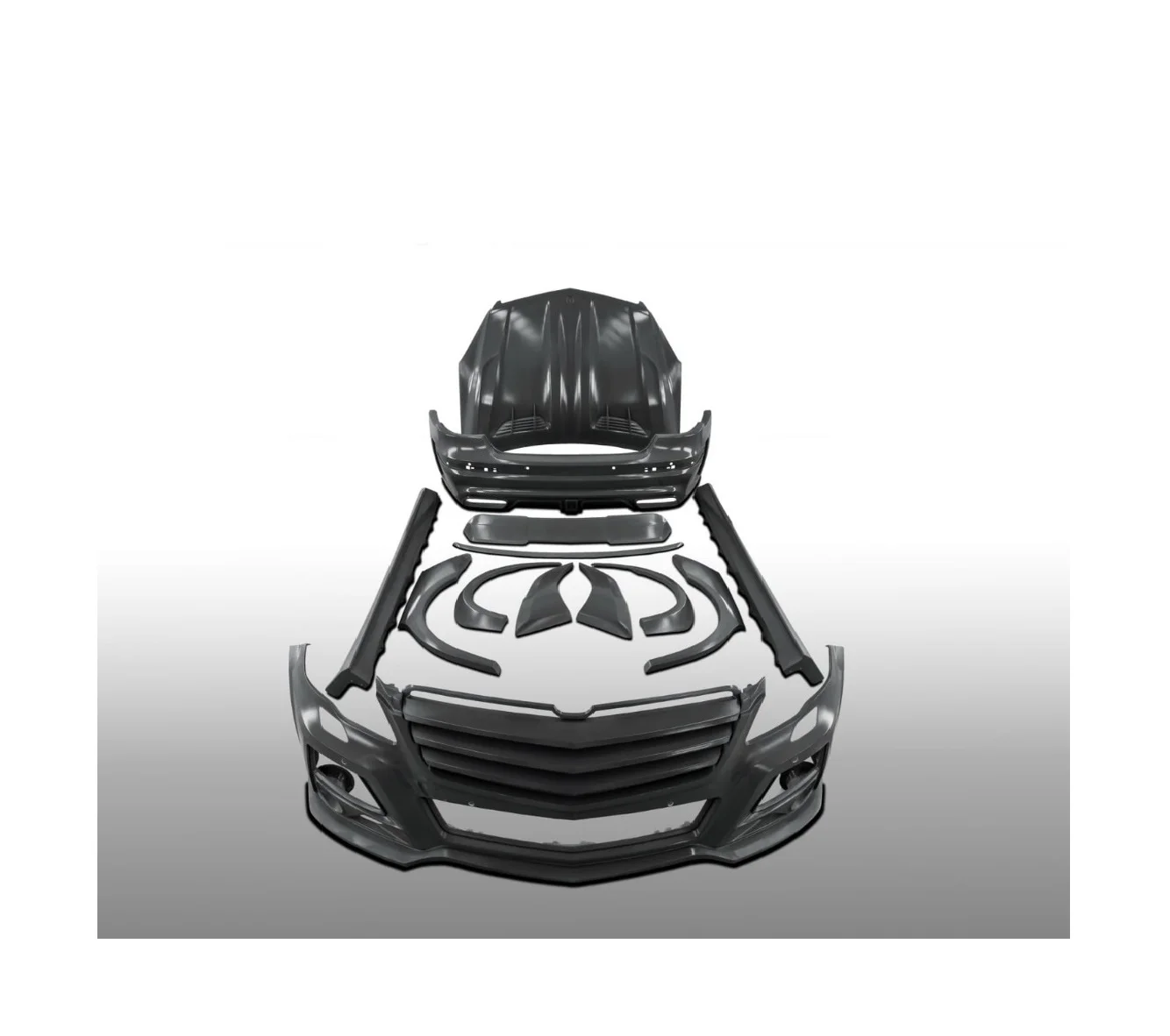 Стекловолоконный капот двигателя Mercedes класса R