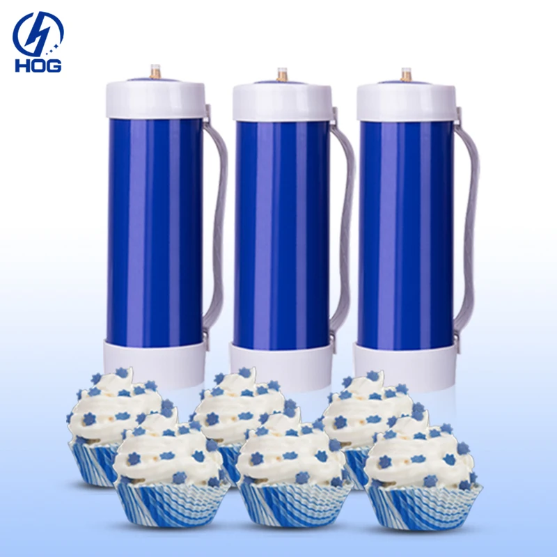 Sample 50% Discount Custom Logo Fast Delivery 580g Whipped Cream Charger 2000g Tank Cream Chargers Make Cream