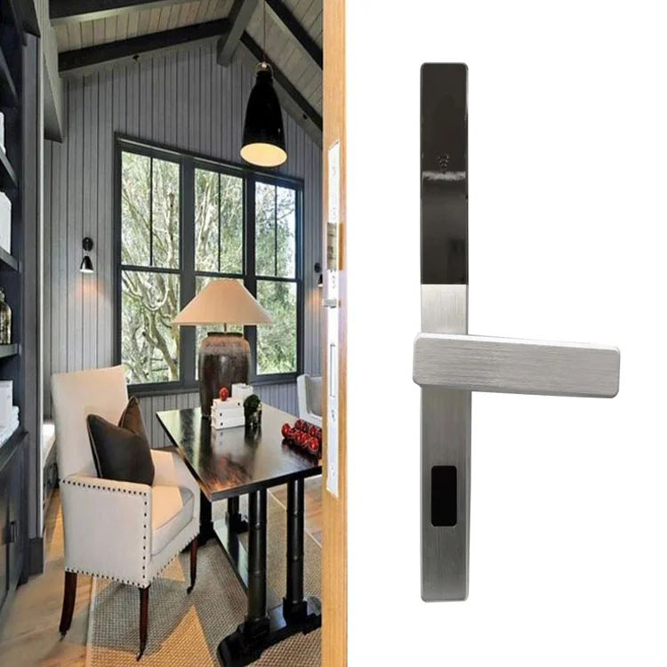 Aluminum alloy case electronic card key RFID access control hotel door lock