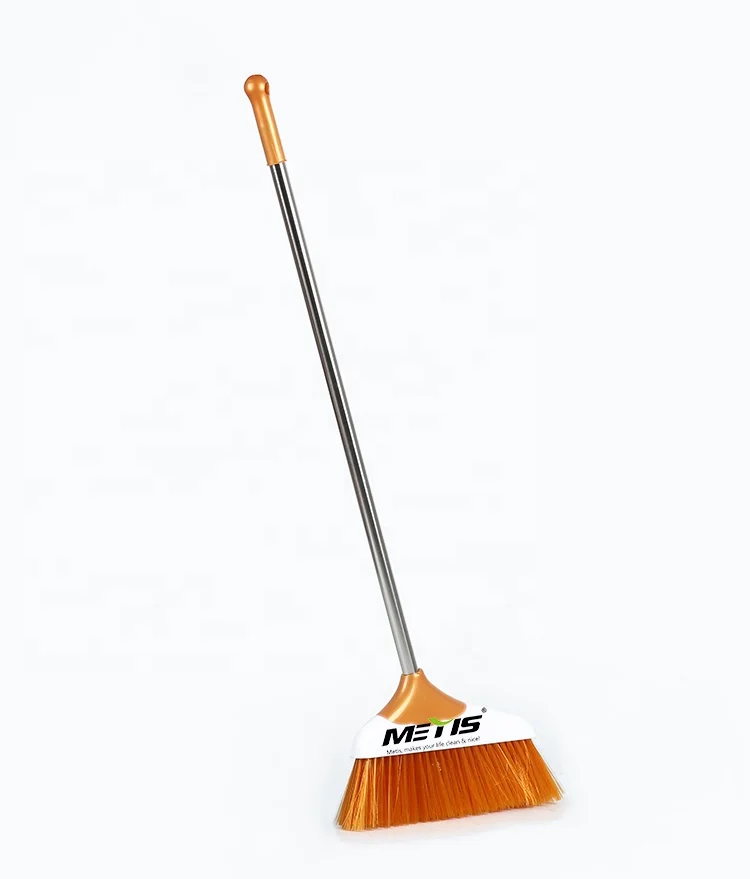 Factory Supply Lightweight Plastic Non-Stick to Hair Broom and Dust Broom and Dustpan Set for Outdoor Indoor for Home Kitchen