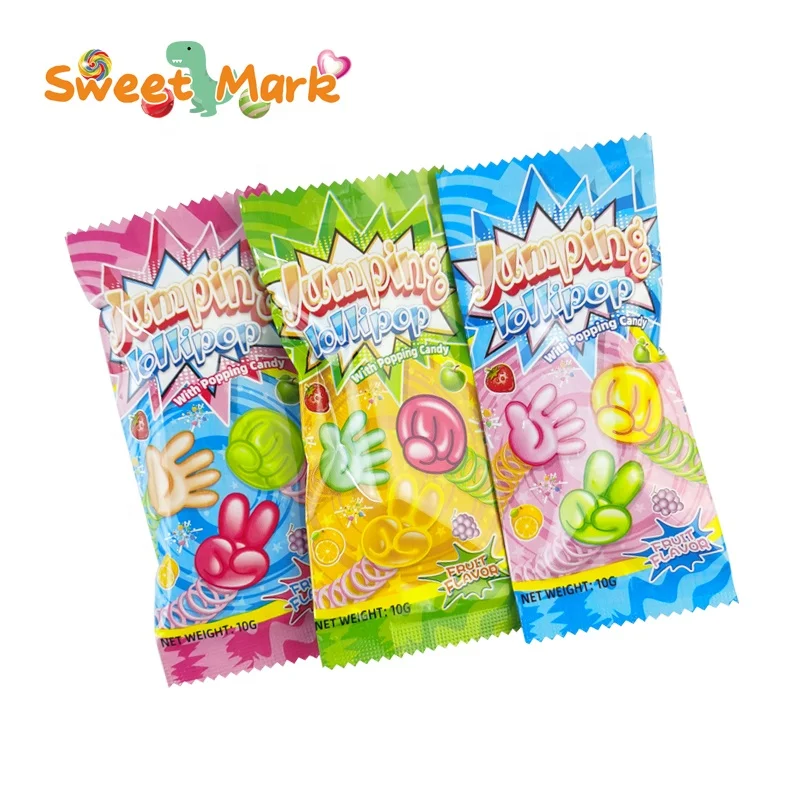 OEM hard candy funny gesture hand shape lollipop fruity candy bar