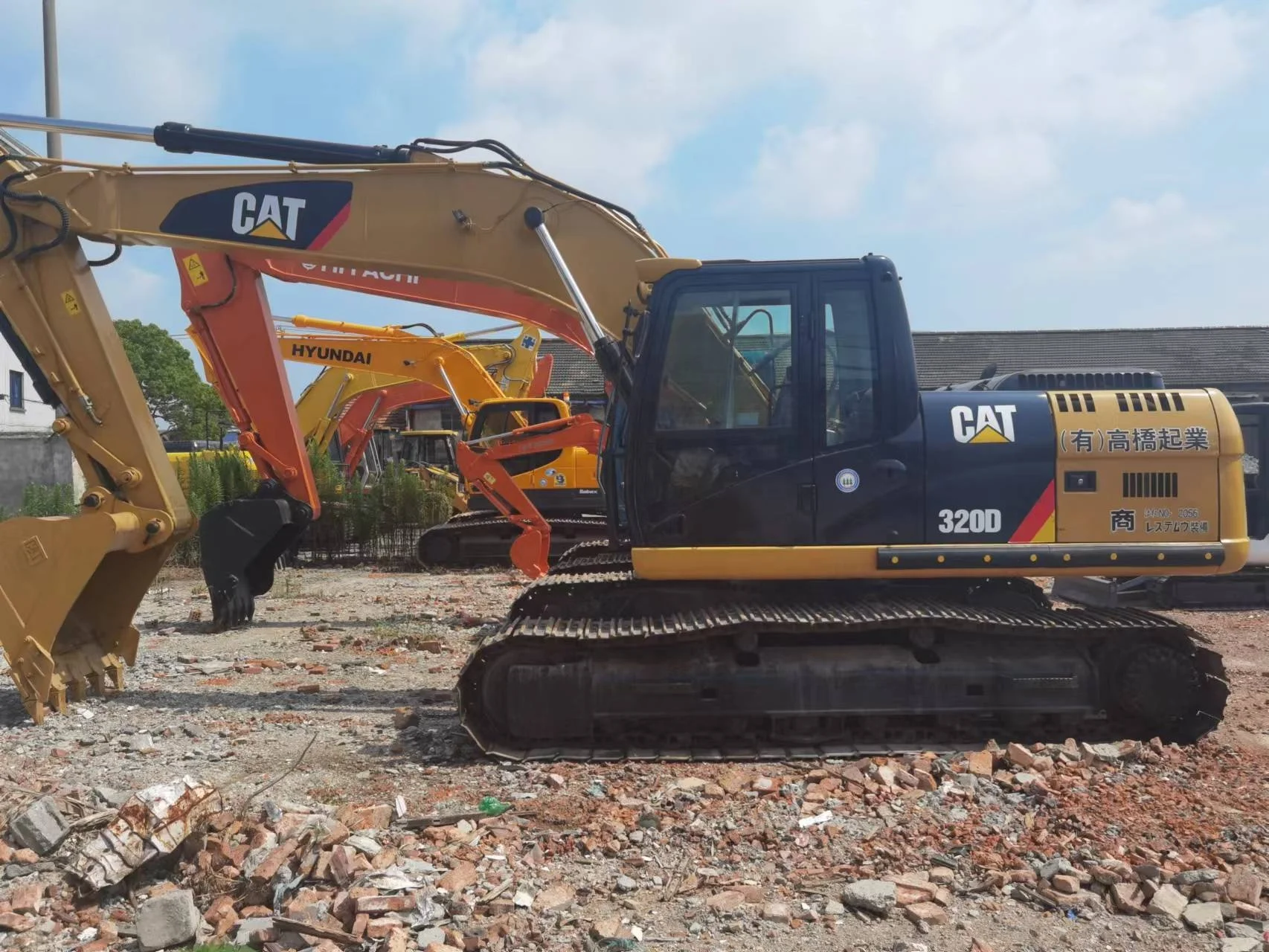 Гусеничный Экскаватор Caterpillar CAT 320D б/у 320CL 312 320 315 330 336D 336E гидравлический гусеничный экскаватор по низкой цене