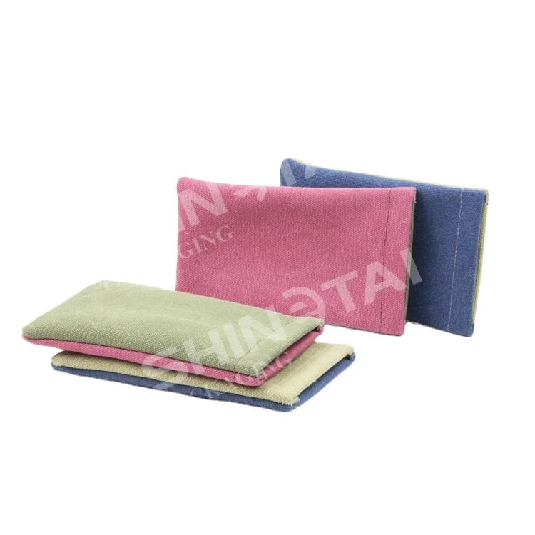 Складной футляр для очков ручной работы модный тканевый чехол солнцезащитных с простым зажимом