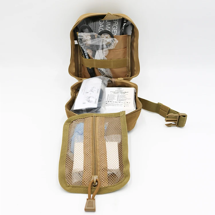 CE approved Tactical IFAK survival first aid kit stop bleeding in time