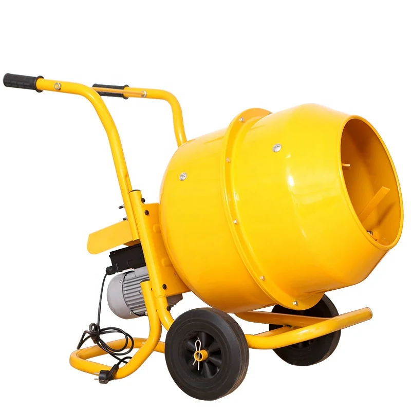 Мини Бетономешалка с электродвигателем, горячая Распродажа, бетономешалка с электрическим двигателем/портативный Бетономешалка