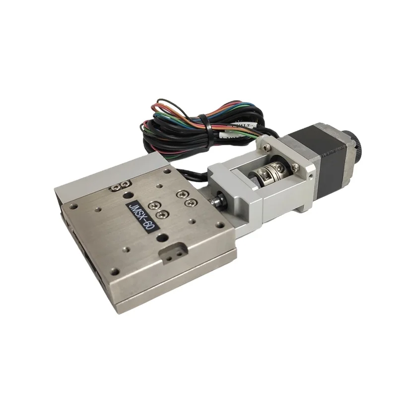 C&K High Quality Steel 40x40mm X Stage Electric Linear Stage Table Trimming Platform Aluminum CNC  Motorized Stage