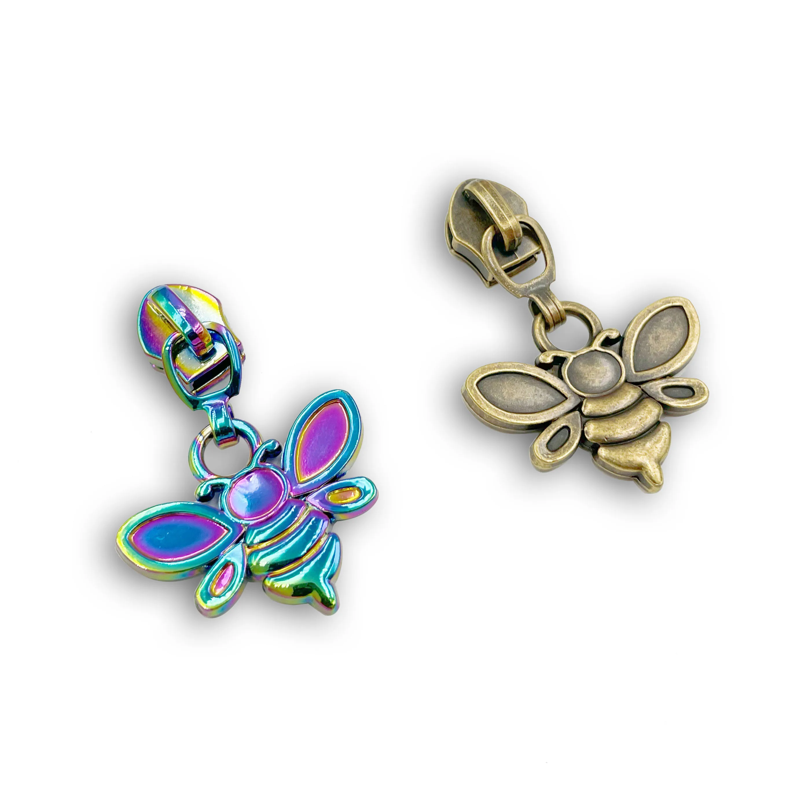 Индивидуальные высококачественные нейлоновые металлические слайдеры на молнии #5, автоматический замок для одежды или сумок, цинковое покрытие