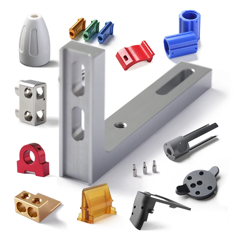 High Precision 5 Axis CNC Milling PEEK Delrin POM Polycarbonate Plastic machining Mechanical  aluminum alloy piece machine part