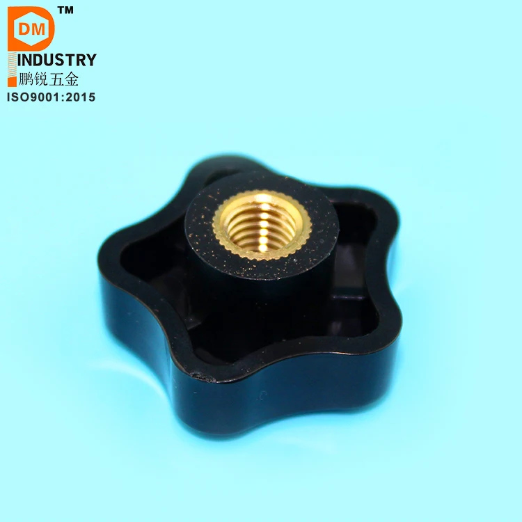 M6 M8 M10 M12 Plastic Star Head Clamping Thumb Tighten Grip Knob Nuts