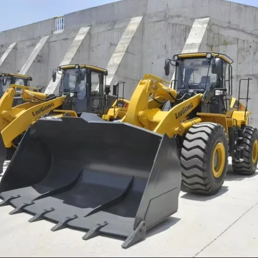 Cheap sale 6Ton used China Liugong CLG862H Wheel Loader Cummins 180KW Engine Motor farm use Front Loader Used Backhoe Loader