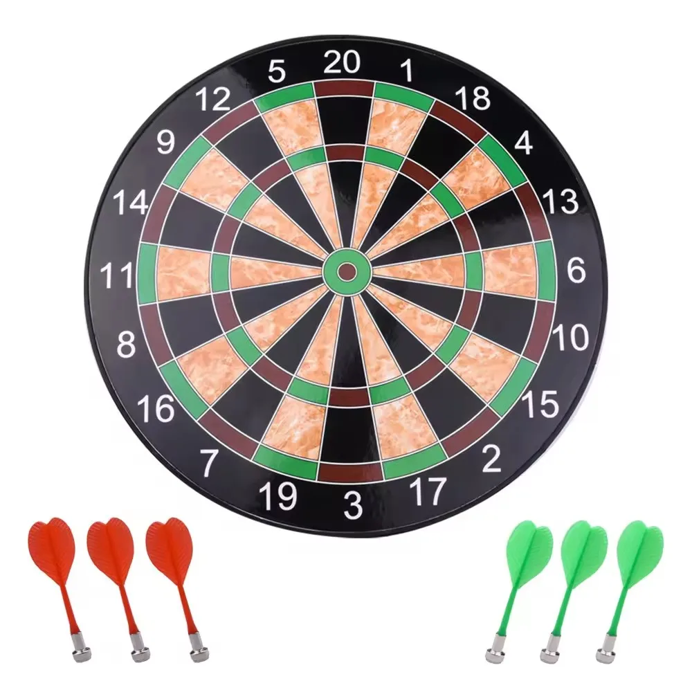 High Quality Plastic Magnetic Dartboard Dart Game Safety Colored Magnetic Plastic Dart Board Set