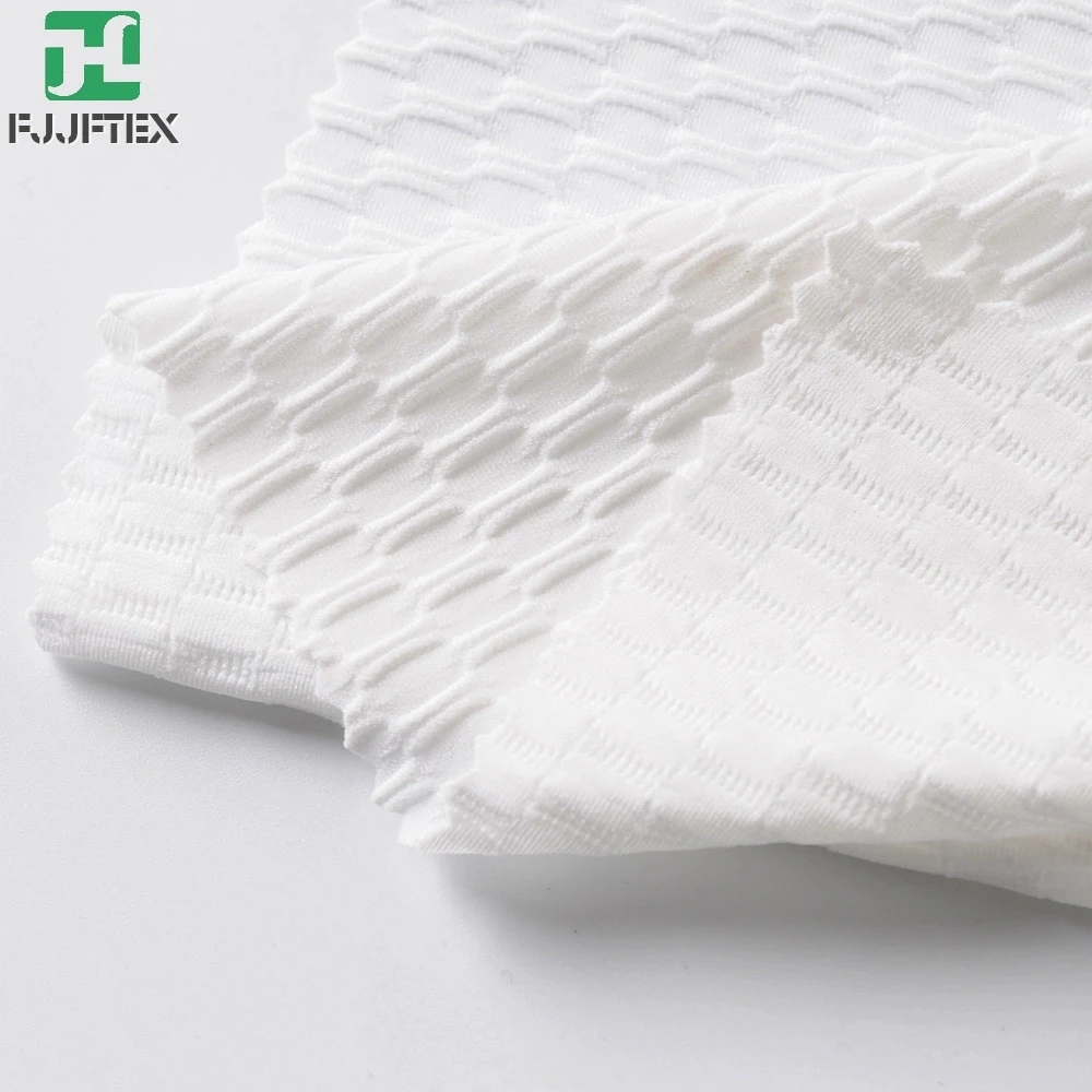 88%polyester 12%spandex white fabric upf 50 swimwear fabric bikini spandex fabric by yard