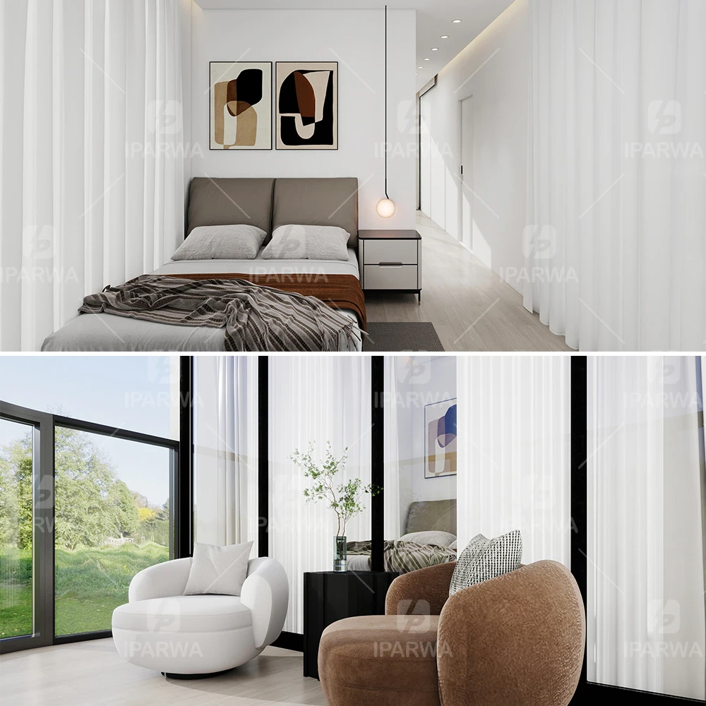 Comfort Luxury Prefab Steel Smart Tiny Home Prefabricated Room Hotel Homestay Space Capsule House
