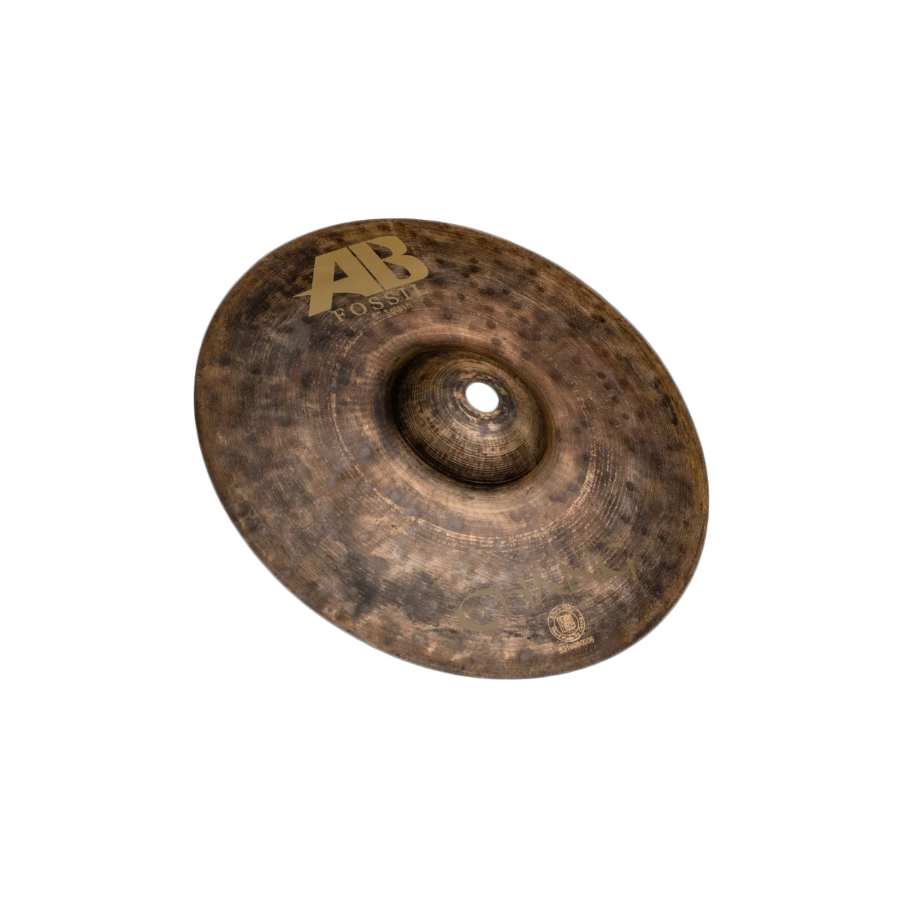 B20 hand made - high quality Chang cymbals AB fossil splash for dry sound