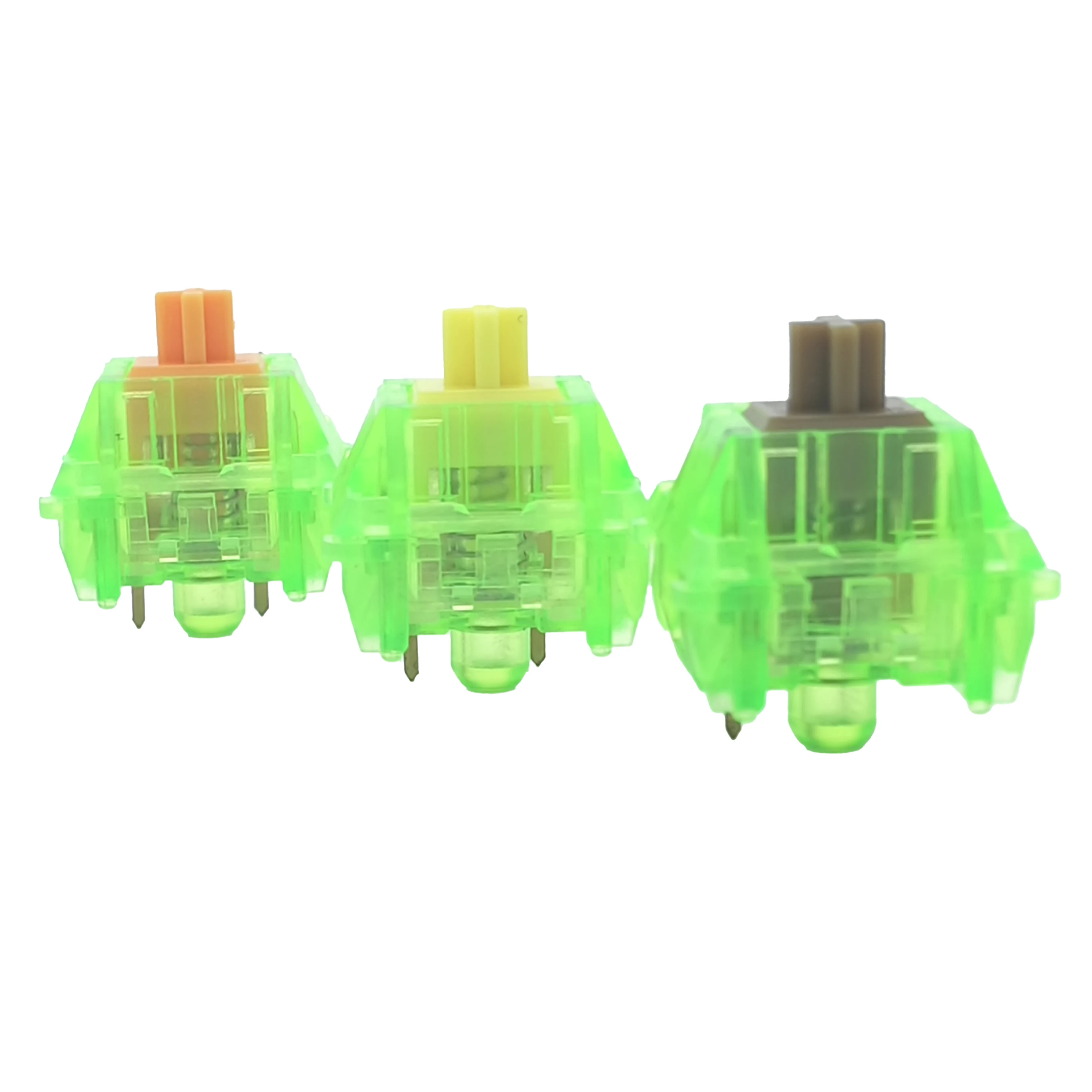 Tecsee Gaming Computer Yellow/Black/Red/White Mechanical Keyboard Switch Linear Tactile Mechanical Push Button Switches