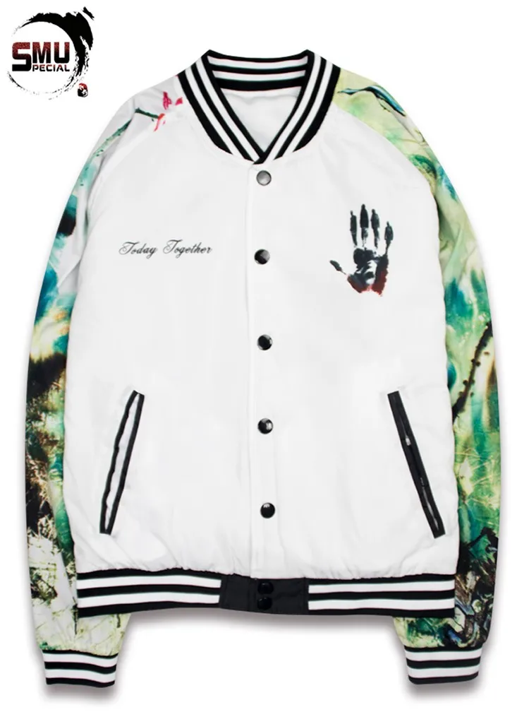 . Winter Unisex  Sublimation Baseball Letterman La veste VoLante Fleece Varsity Bomber Jacket