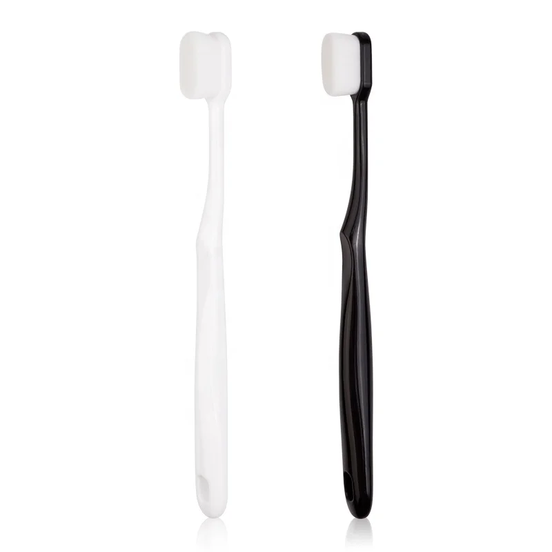Super Soft 12,000 Bristles Toothbrush Bamboo Charcoal Bristles Nano Toothbrush For Sensitive Teeth