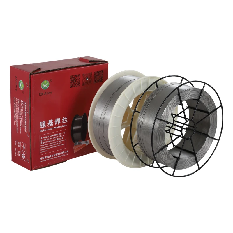Nickel Alloy MIG Welding Wire 1.2mm 1.6mm 2.4mm Rod ERNi-1 Ernicrmo-3 Ernicrmo-4 Ernicrmo-10 Monel 400 K500
