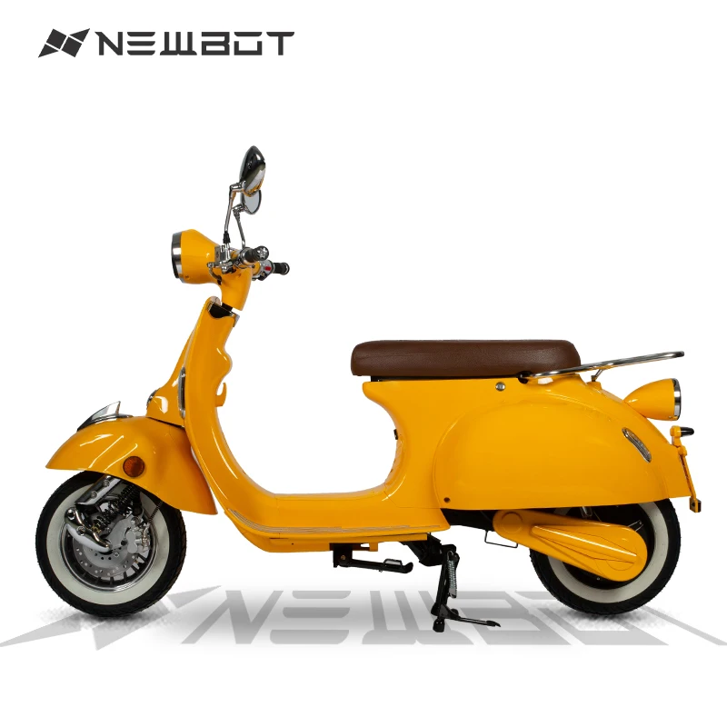 Newbot EEC 4000W 72V Yellow Lithium Battery Adult electric moped electric scooter electric motorcycle factory direct sale