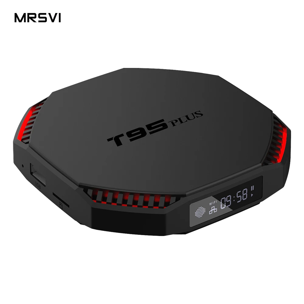 2021 Смарт Android tv box Android 11,0 T95plus RK3566 четырехъядерный 2,4G/5G WiFi BT4.0 tv box