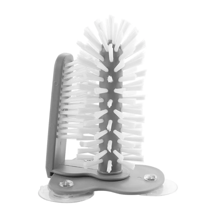 Glass Cup Cleaning Brush Suction Wall Lazy Cup Cleaning For Water Teacup Sink Wine Cup Cleaning Brushes