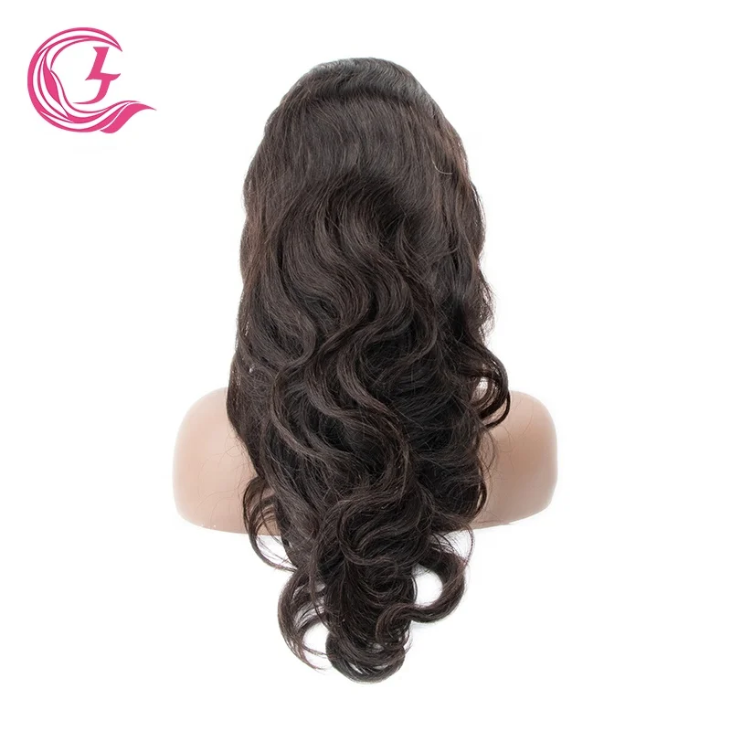 Clj Unprocessed Cheveux Transparent Lace Frontal Wigs Brazilian Natural 13X4 Body Wave Sri Lanka Human Hair Wig For Black Women